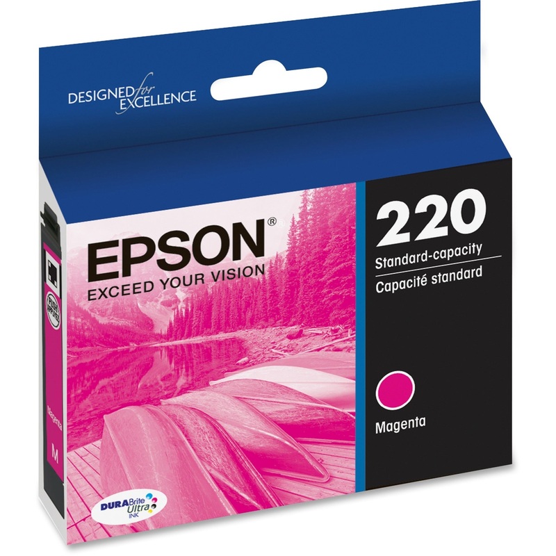Epson DURABrite Ultra 220 Original Inkjet Ink Cartridge – Magenta – 1 Each – EPST220320S