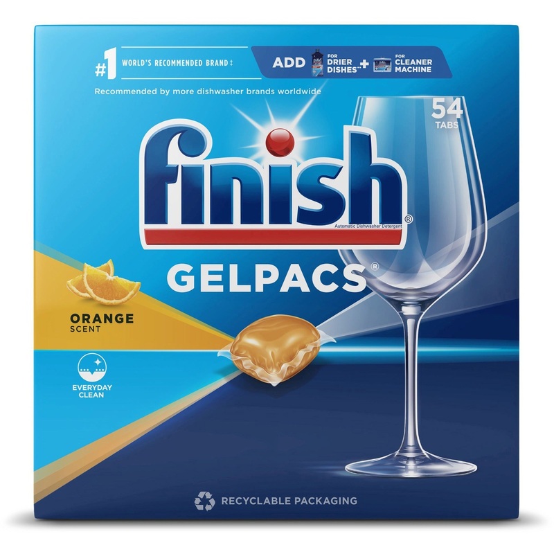 Finish All-n-1 Detergent Gelpacs – RAC81181CT