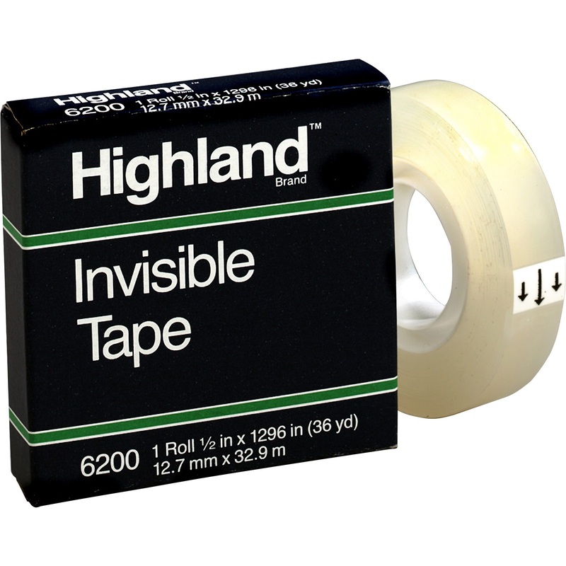 Highland 1/2W Matte-finish Invisible Tape – MMM6200121296