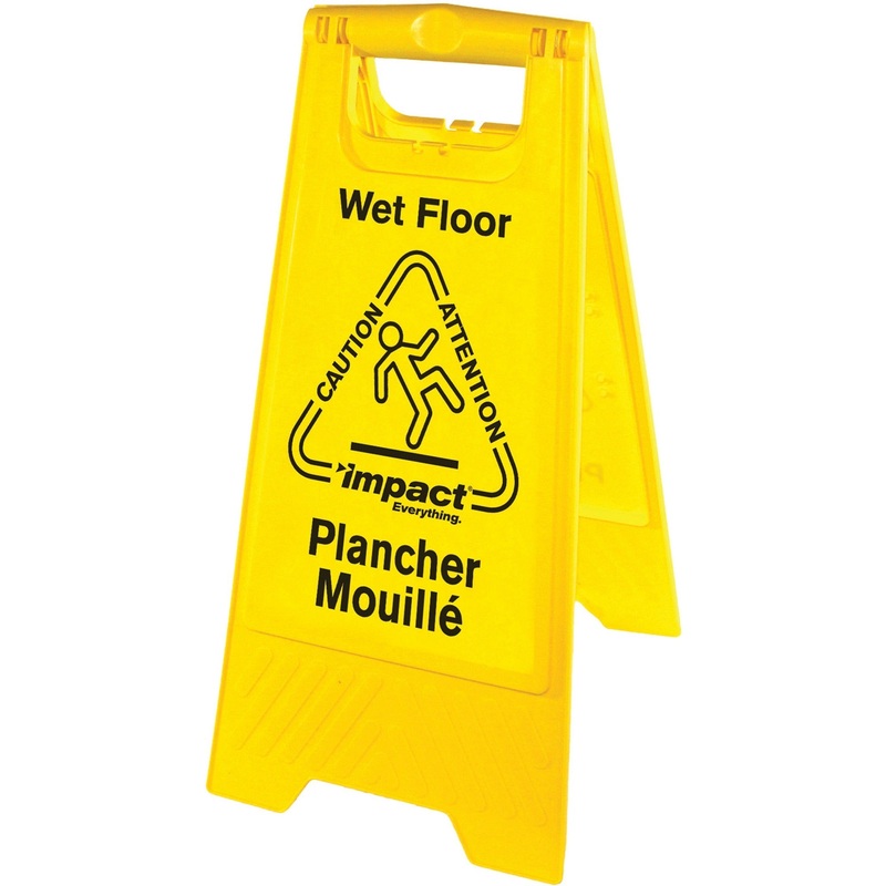 Impact Products English/Spanish Wet Floor Sign – IMP9152W