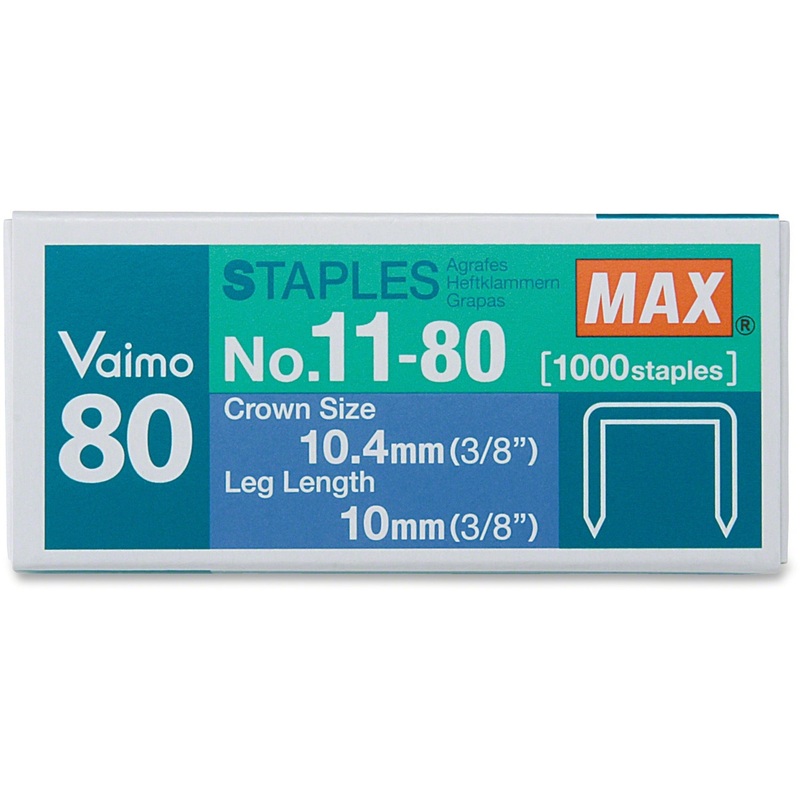MAX Vaimo 80 Stapler Replacement Staples – MXBNO1180