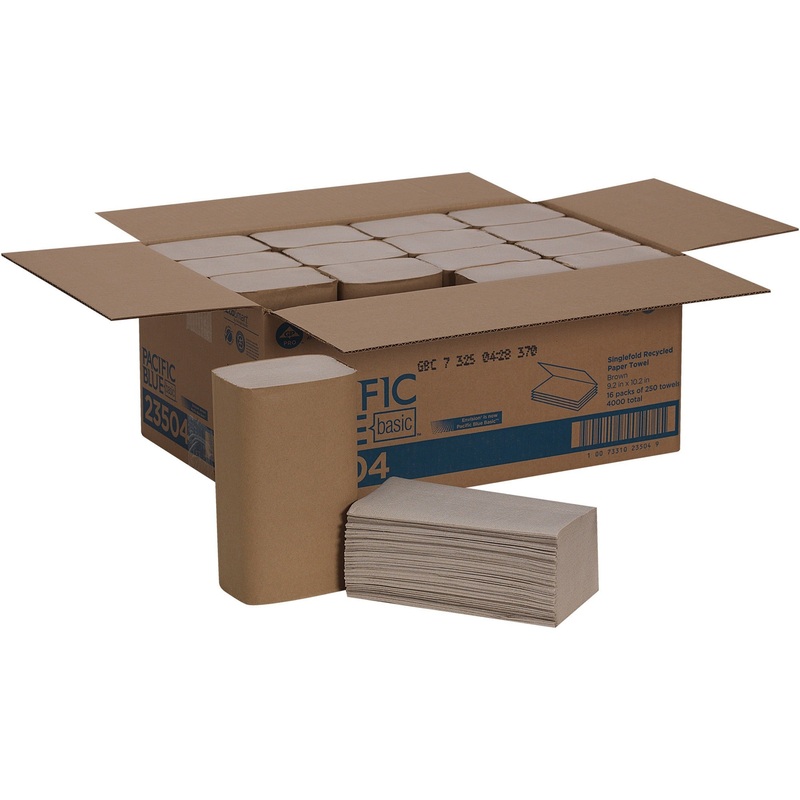 Pacific Blue Basic S-Fold Recycled Paper Towels – GPC23504