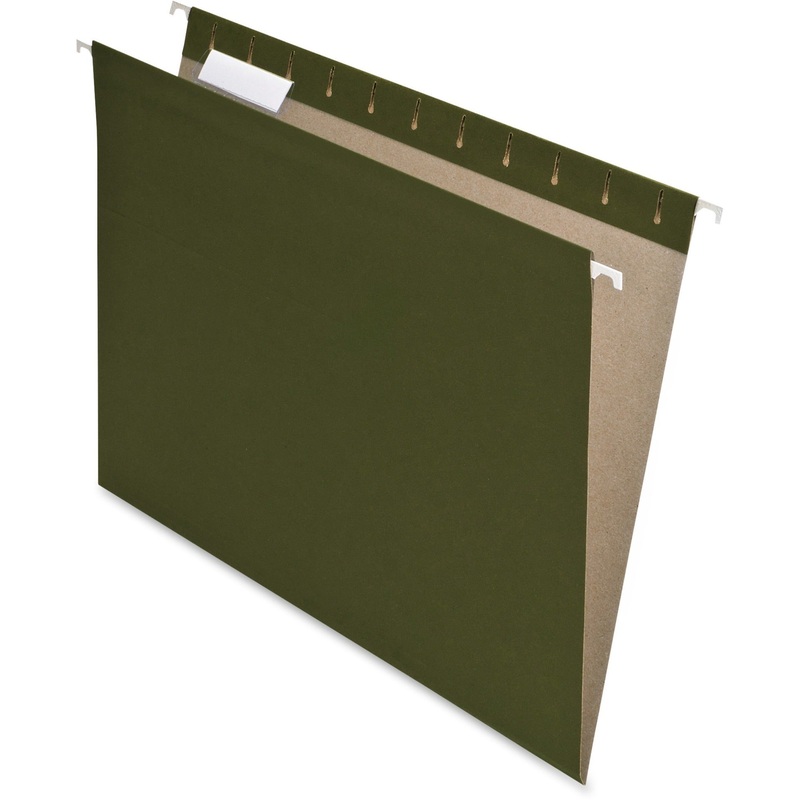 Pendaflex 1/5 Tab Cut Letter Recycled Hanging Folder – PFX74517