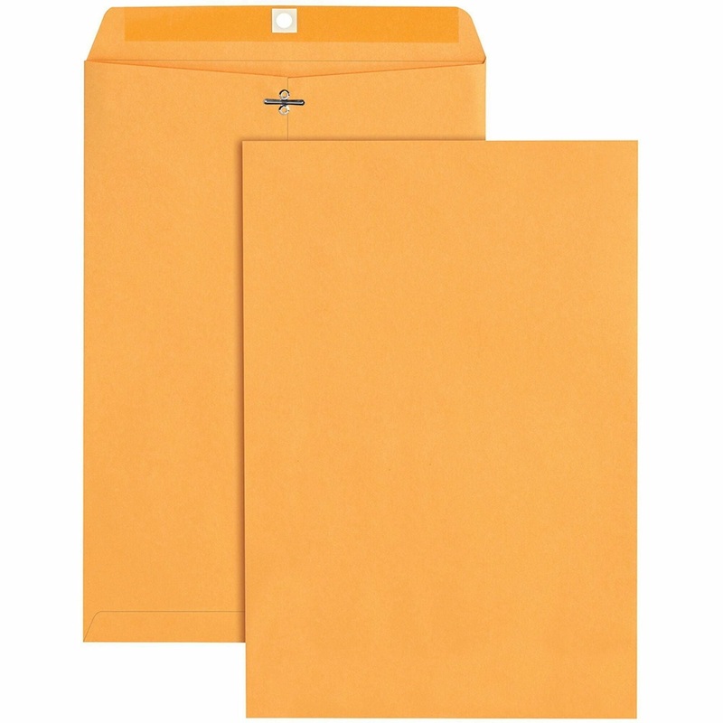 Quality Park 10 x 15 Heavy-Duty Clasp Envelope – QUA37798