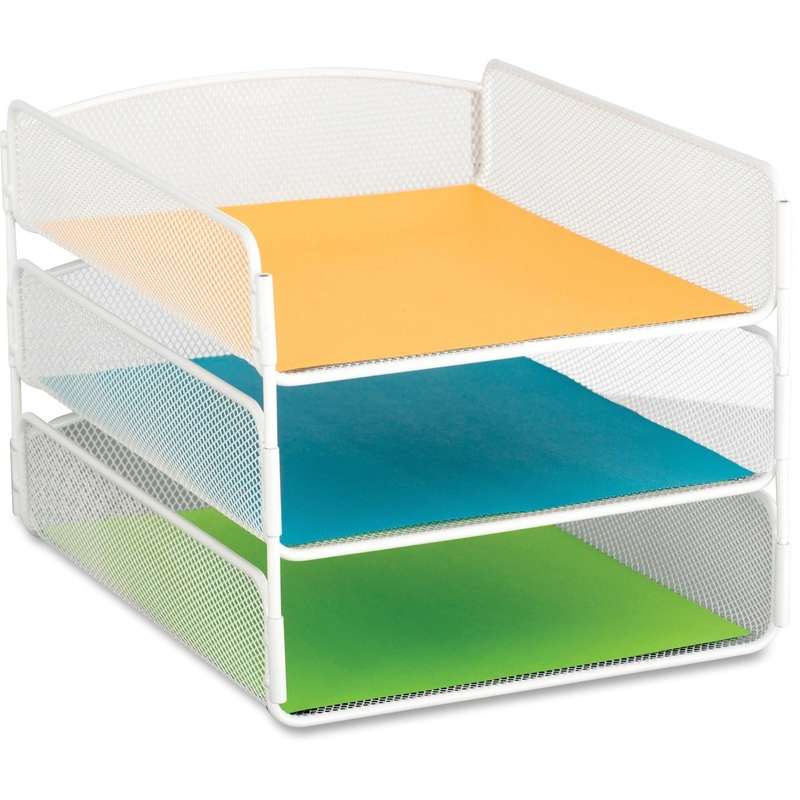 Safco Onyx Letter Tray – SAF3271WH