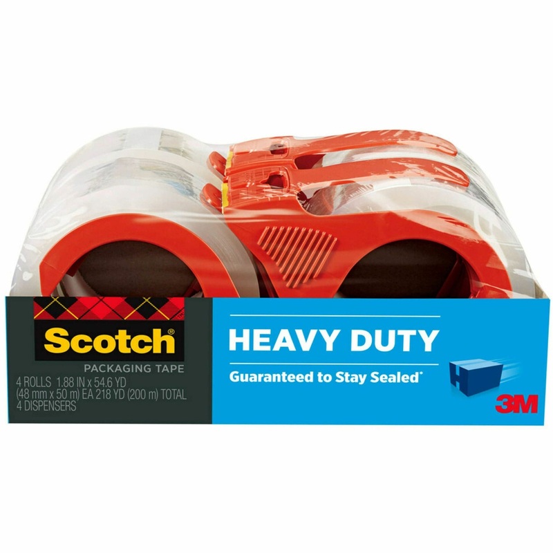Scotch Heavy-Duty Shipping/Packaging Tape – MMM38504RD