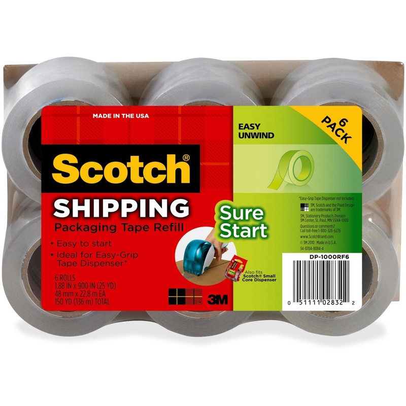 Scotch Sure Start Packaging Tape – MMMDP1000RF6