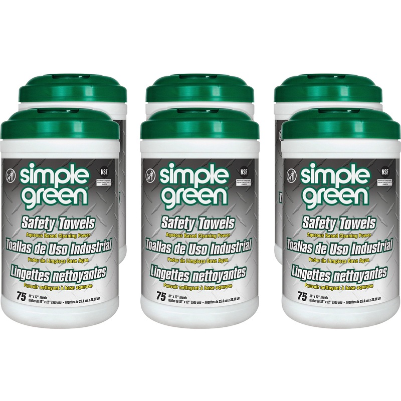 Simple Green Multi-Purpose Cleaning Safety Towels – SMP13351CT