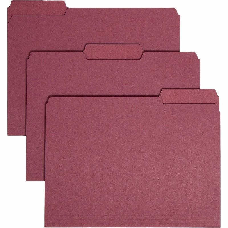 Smead 1/3 Tab Cut Letter Recycled Hanging Folder – SMD10275