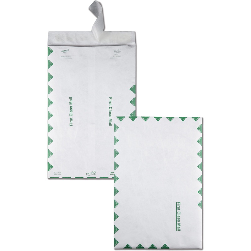 Survivor 10 x 15 DuPont Tyvek First Class Border Catalog Mailers – QUAR1670