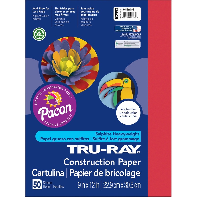 Tru-Ray Heavyweight Construction Paper – PAC102993