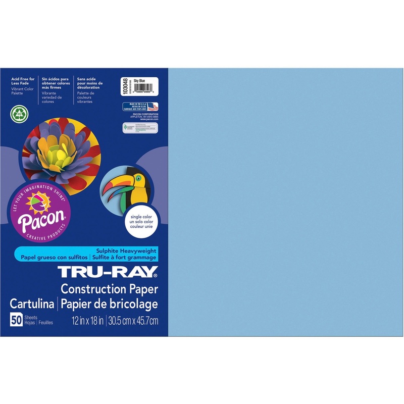 Tru-Ray Heavyweight Construction Paper – PAC103048