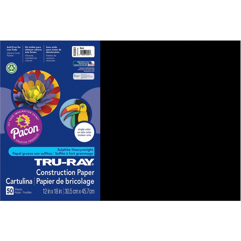 Tru-Ray Heavyweight Construction Paper – PAC103061