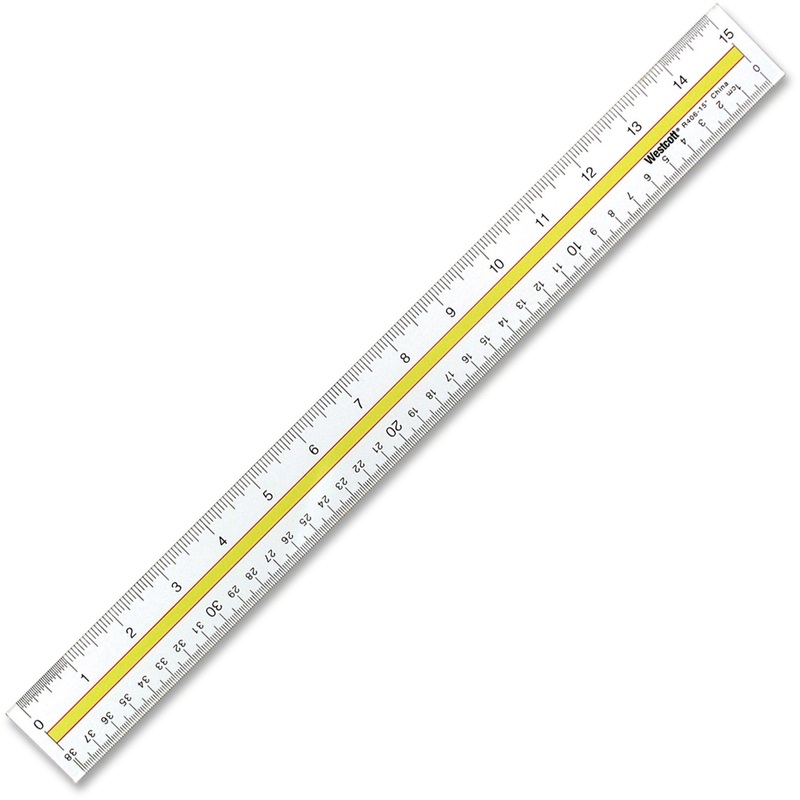 Westcott Clear Document Rulers – ACM10580