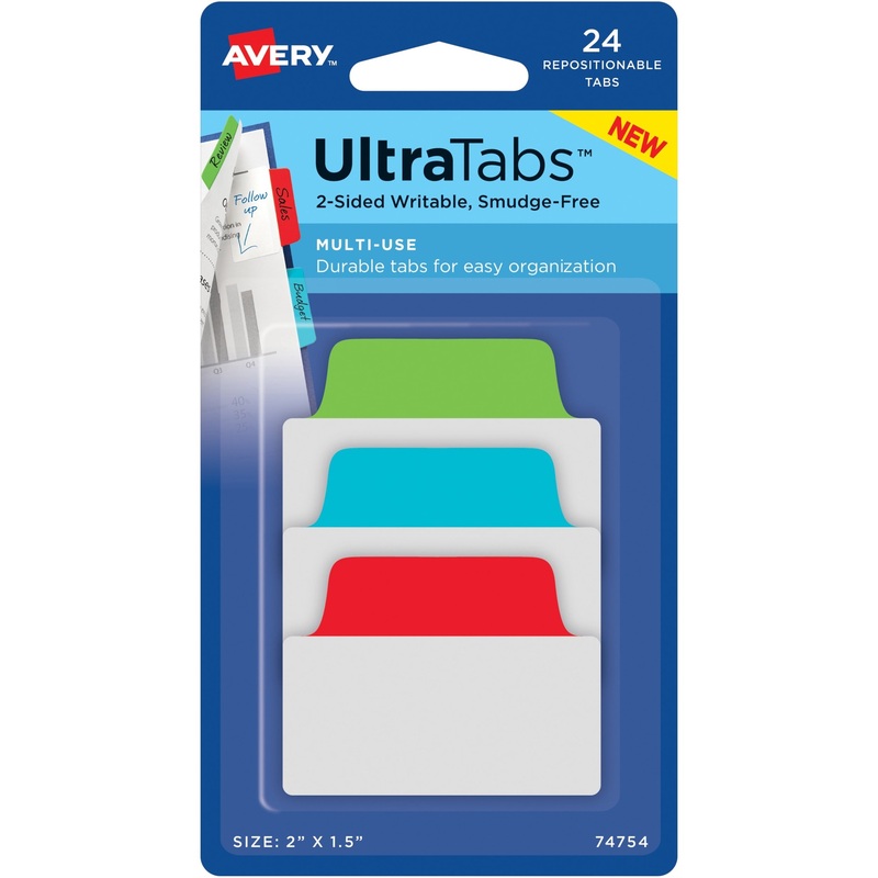 Avery 2 Multi-use Ultra Tabs – AVE74757