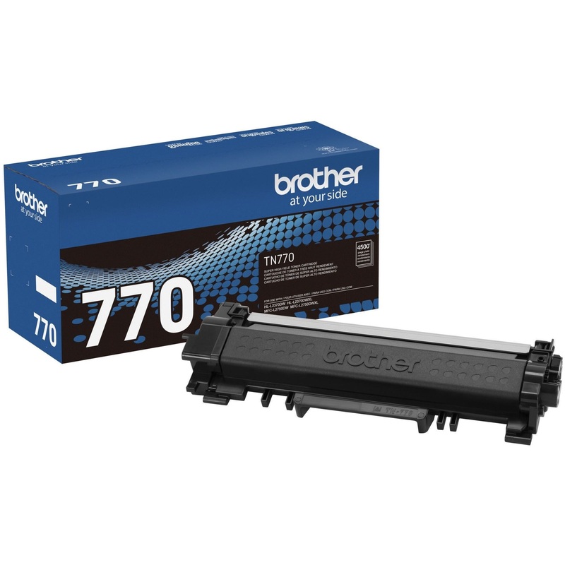 Brother TN-770 Original Laser Toner Cartridge – Black – 1 Each – BRTTN770