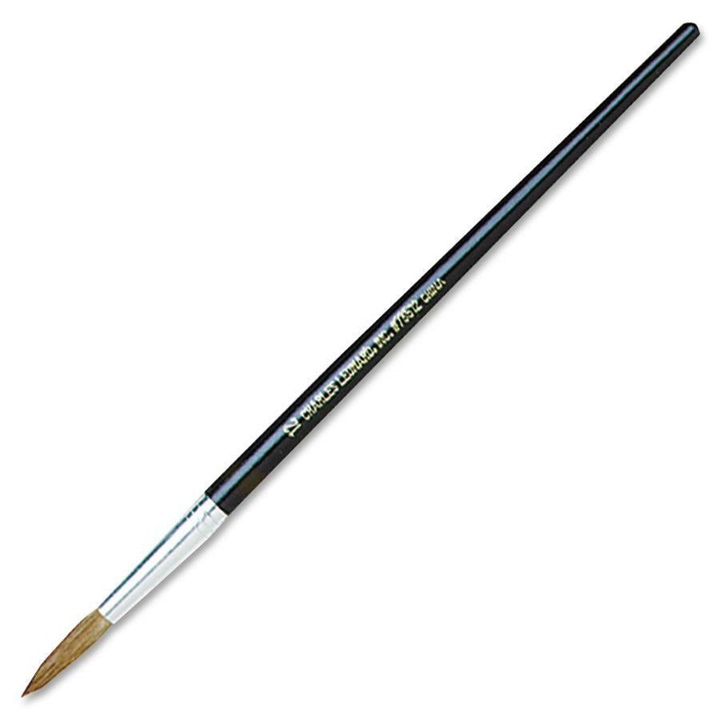 CLI Round Camel Hair Paint Brushes – LEO73512