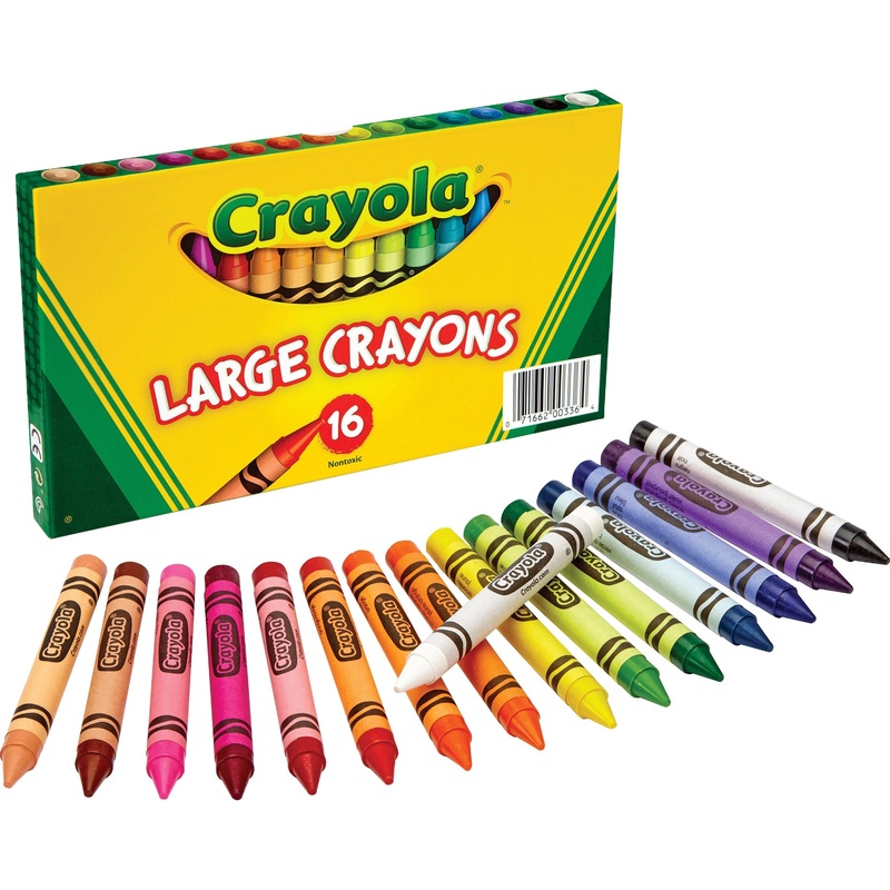 Crayola Large Crayons – CYO520336