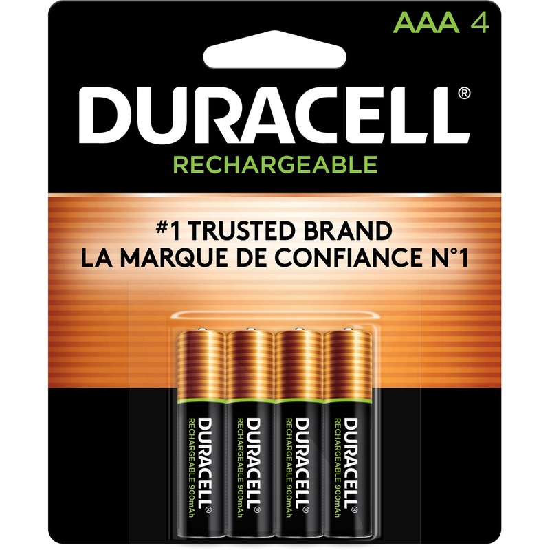 Duracell AAA Rechargeable Batteries – DURNLAAA4BCD
