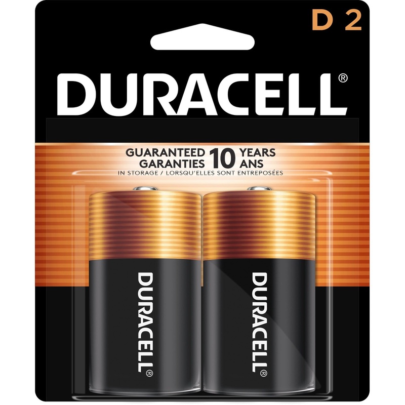 Duracell D Size Alkaline Battery – DURMN1300B2Z