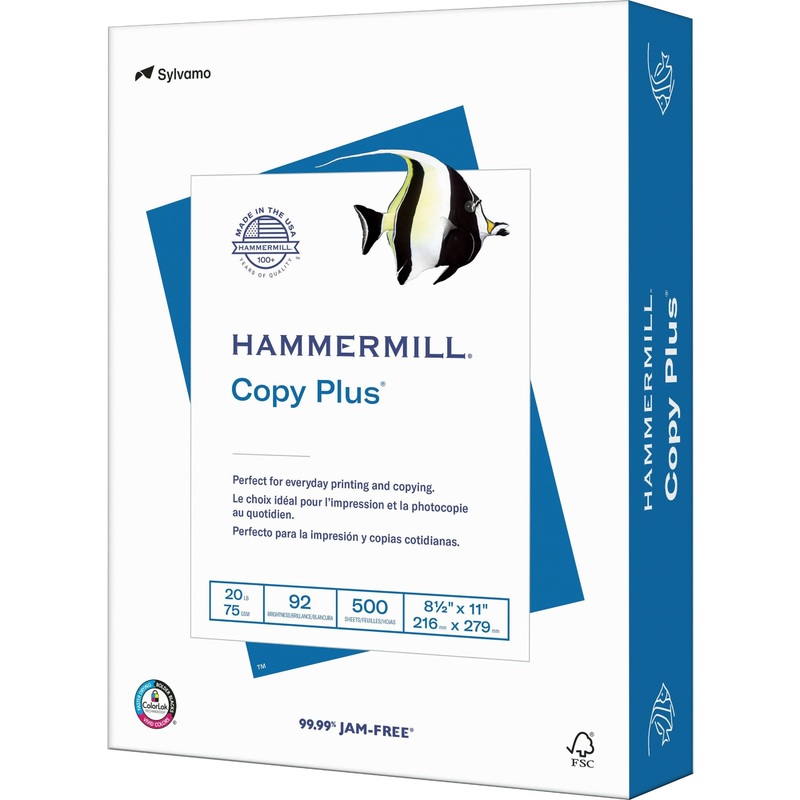 Hammermill Copy Plus Paper – White – HAM105007
