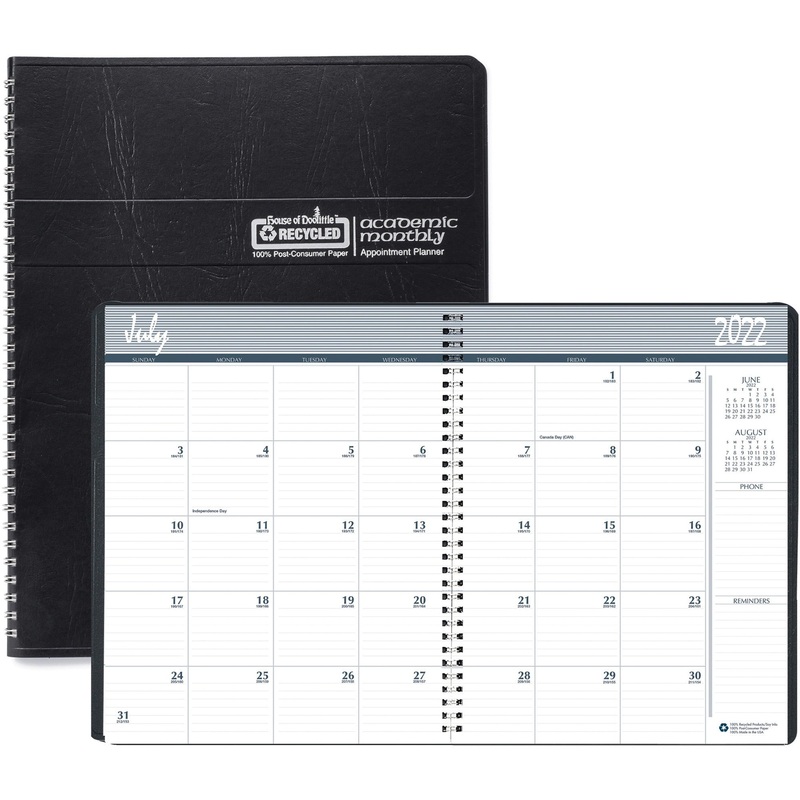 House of Doolittle 14-month Academic Monthly Planner – HOD26502