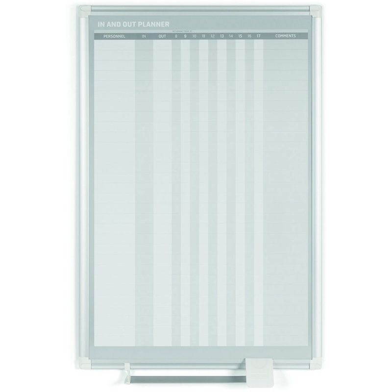 MasterVision Magnetic In/Out Vertical Planner Board – BVCGA02109830