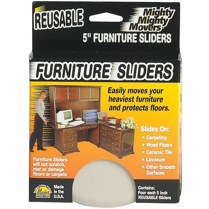 Mighty Mighty Movers Furniture Sliders, Reusable – MAS87007
