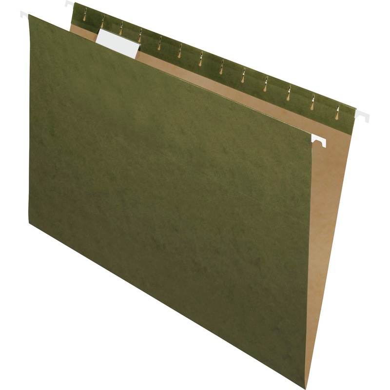 Pendaflex Essentials 1/5 Tab Cut Legal Recycled Hanging Folder – PFX81622
