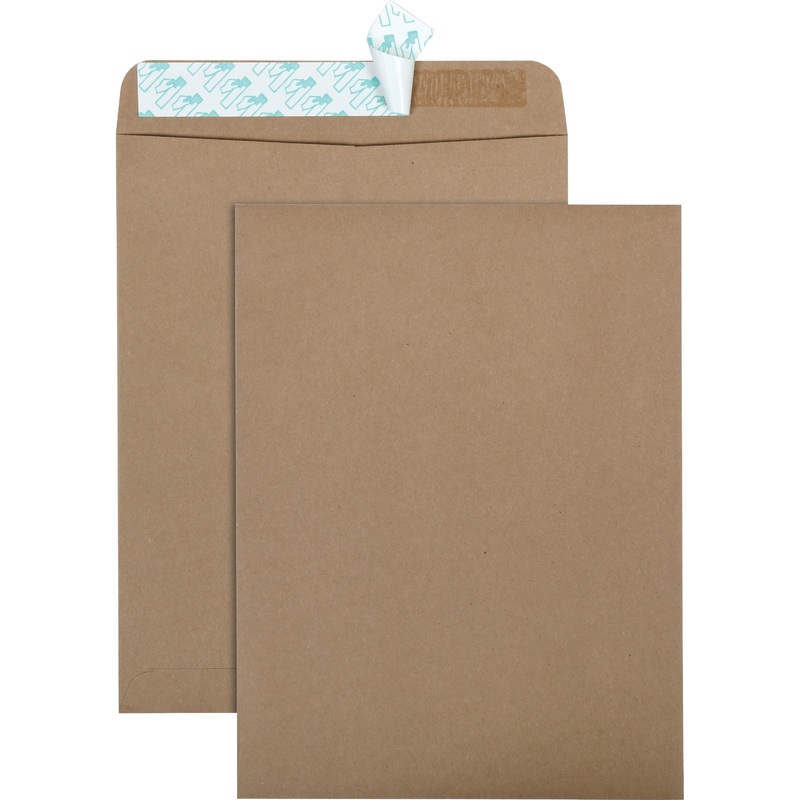 Quality Park 9 x 12 Catalog Mailing Envelopes with Redi-Strip Self-Seal Closure – QUA44511