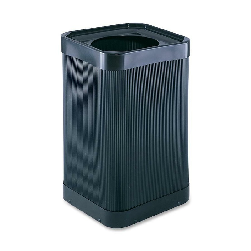 Safco At-Your-Disposal 12 Open Waste Receptacle – SAF9790BL