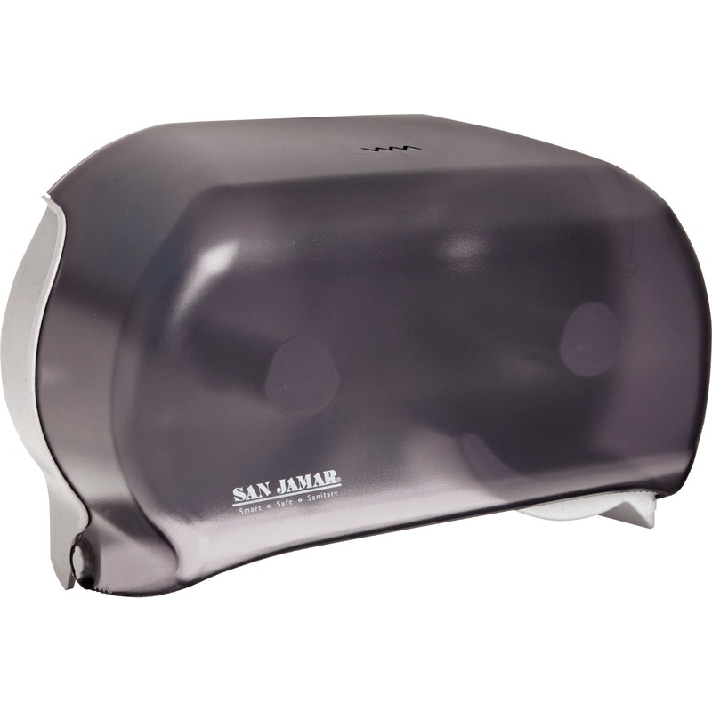San Jamar Dual Roll Tissue Dispenser – SJMR3600TBK