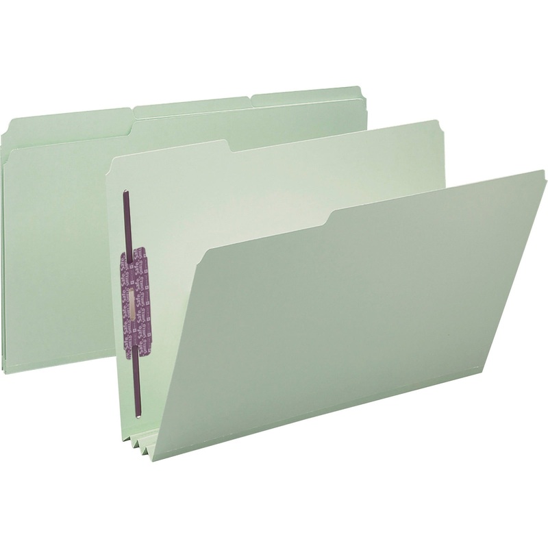Smead 1/3 Tab Cut Legal Recycled Fastener Folder – SMD19944