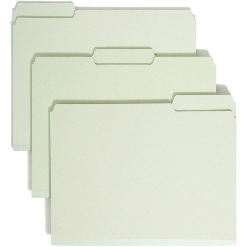 Smead 1/3 Tab Cut Letter Recycled Top Tab File Folder – SMD13234