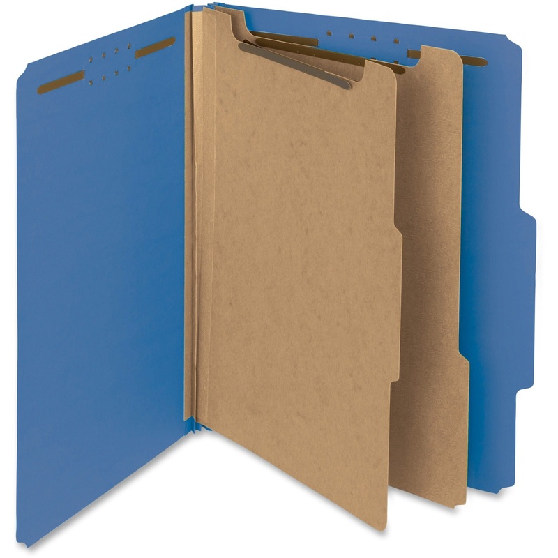Smead 2/5 Tab Cut Letter Recycled Classification Folder – SMD14062