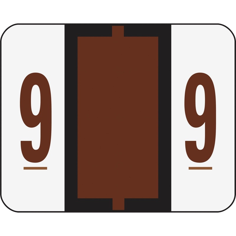 Smead BCCRN Bar-Style Color-Coded Labels – SMD67379