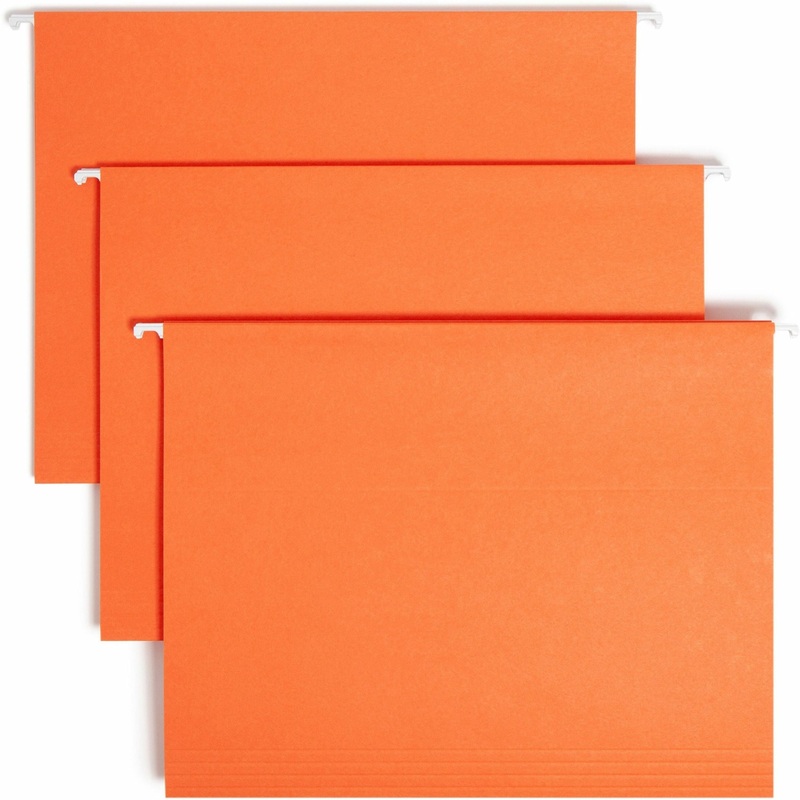 Smead Colored 1/5 Tab Cut Letter Recycled Hanging Folder – SMD64065