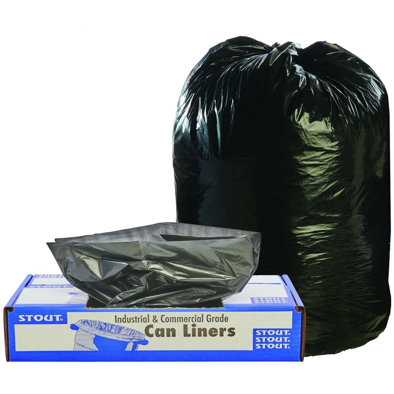 Stout Recycled Content Trash Bags – STOT5051B15