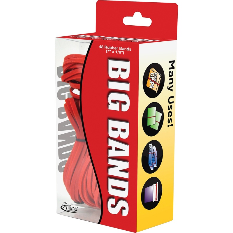 Alliance Rubber 00699 Big Bands – Large Rubber Bands for Oversized Jobs – ALL00699