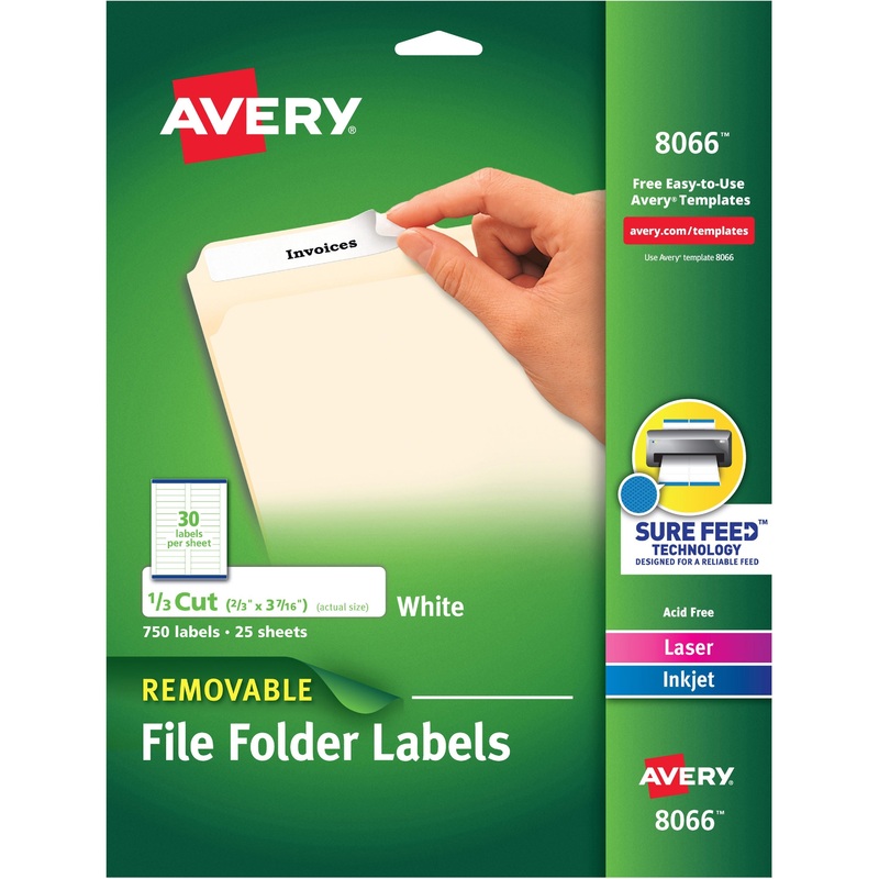 Avery Removable File Folder Labels – AVE8066