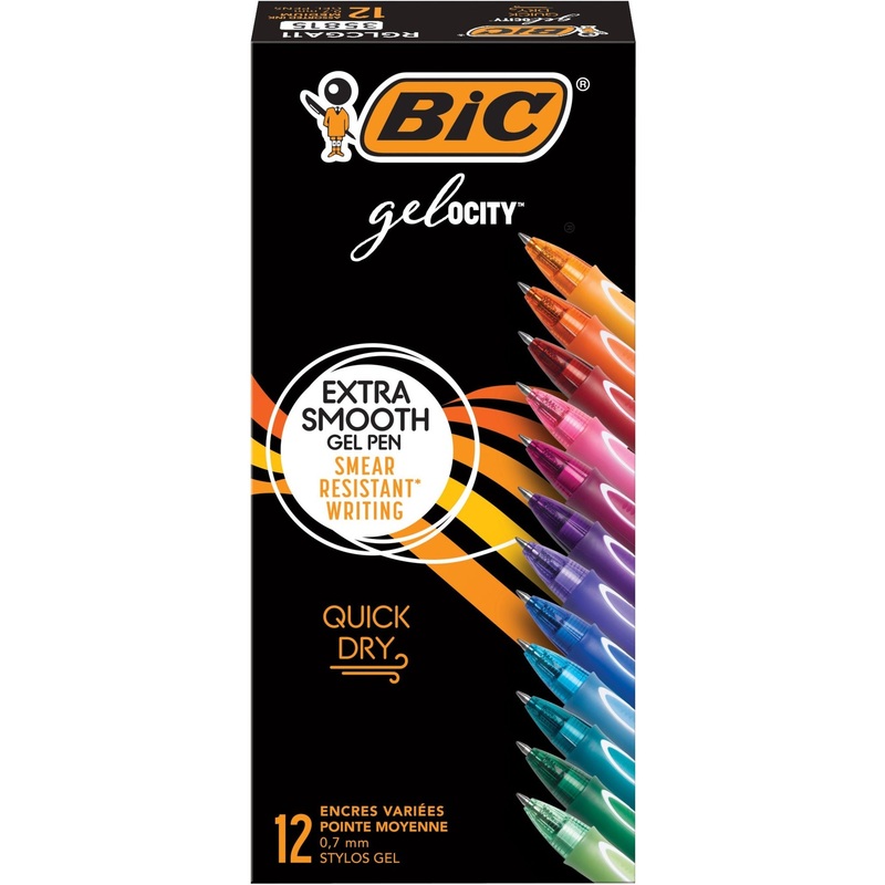 BIC Gel-ocity Gel Pen – BICRGLCGA11AST