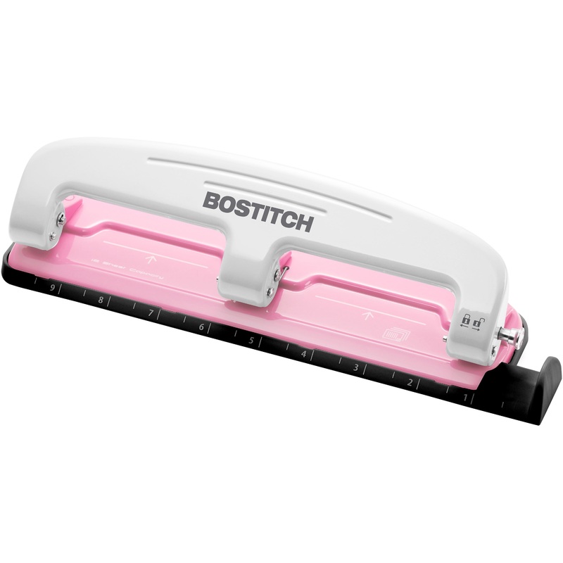 Bostitch EZ Squeeze InCourage 12 Three-Hole Punch – ACI2188
