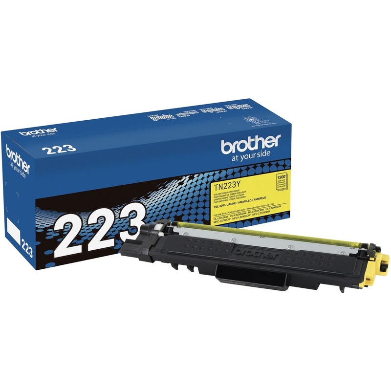 Brother Genuine TN-223Y Standard Yield Yellow Toner Cartridge – BRTTN223Y