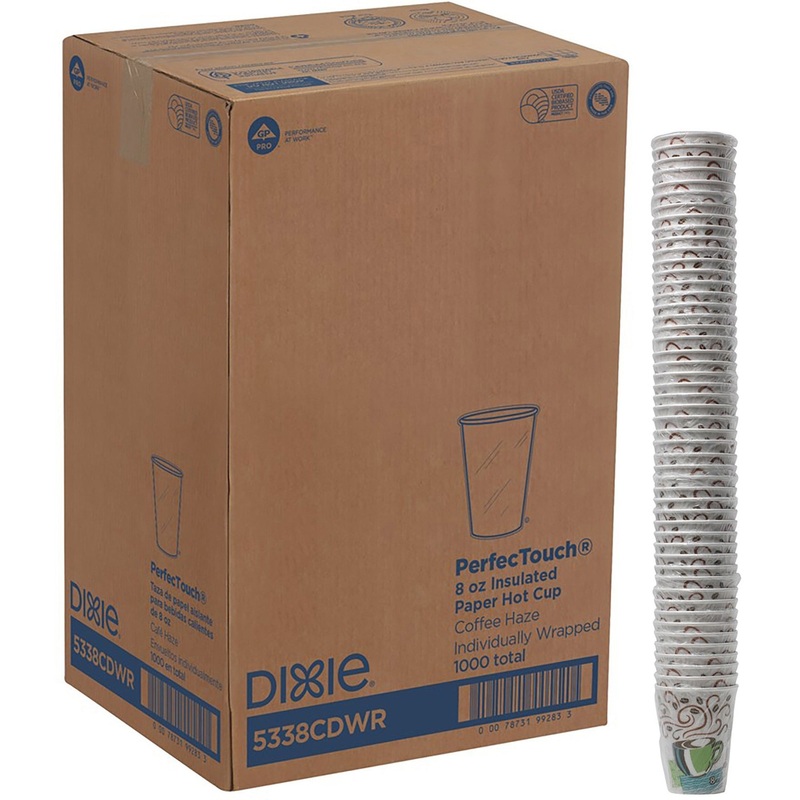 Dixie PerfecTouch Hot Cups – DXE5338CDWR