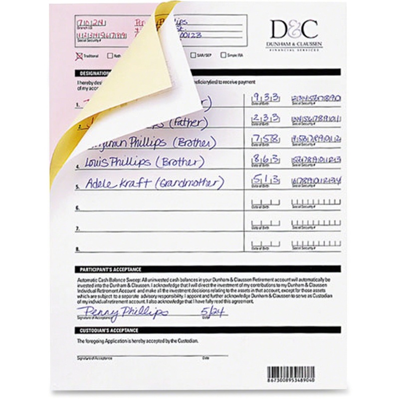 Nekoosa Fast Pack Digital Carbonless Paper – NEK17393