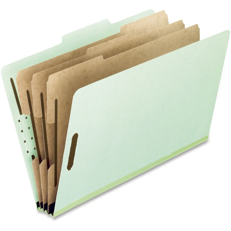 Pendaflex 1/3 Tab Cut Letter Recycled Classification Folder – PFX17174