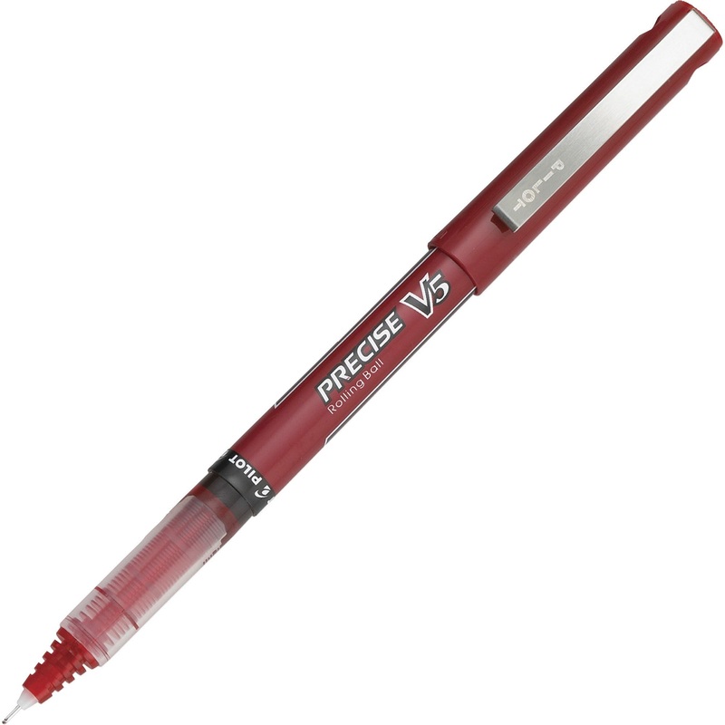 Pilot Precise V5 Extra-Fine Premium Capped Rolling Ball Pens – PIL35336