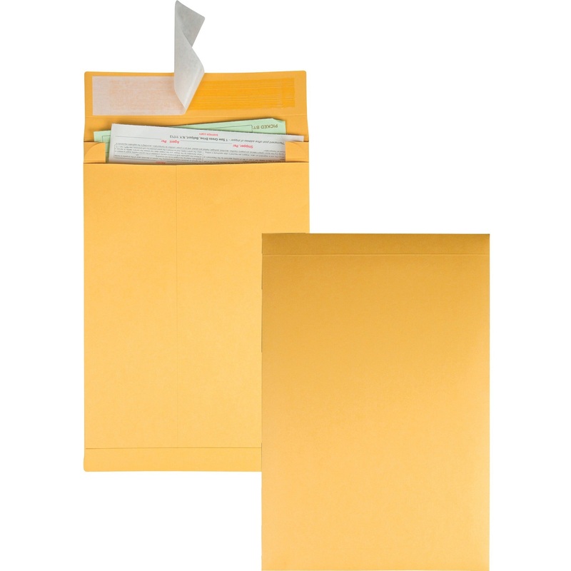 Quality Park 10 x 13 x 2 Expansion Envelopes with Self-Seal Closure – QUA93336