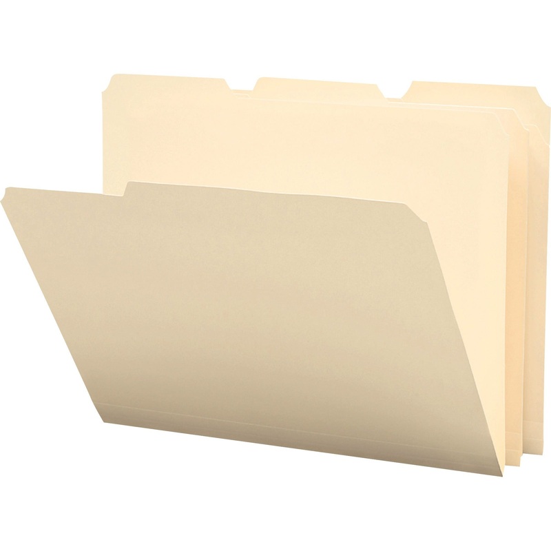 Smead 1/3 Tab Cut Letter Top Tab File Folder – SMD10510
