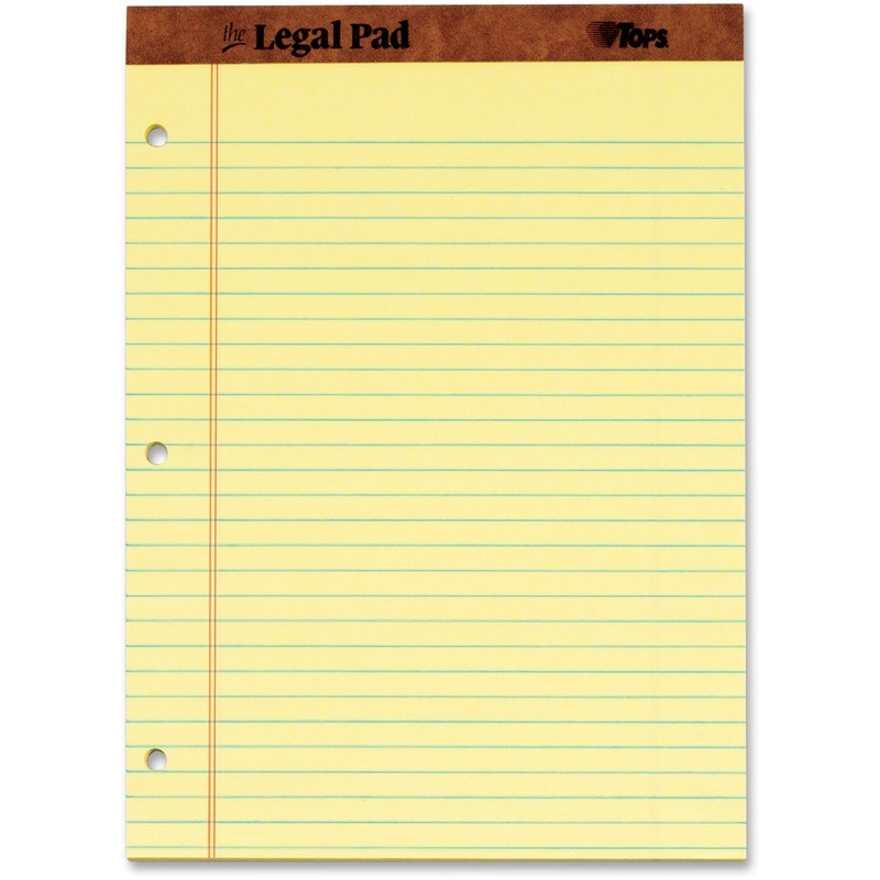 TOPS The Legal Pad Writing Pad – TOP75351